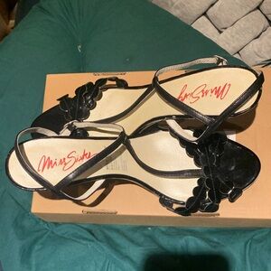 Miss Sixty Black Strappy Sandals